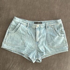 Abercrombie & Fitch Jean Shorts sz 30 light denim blue